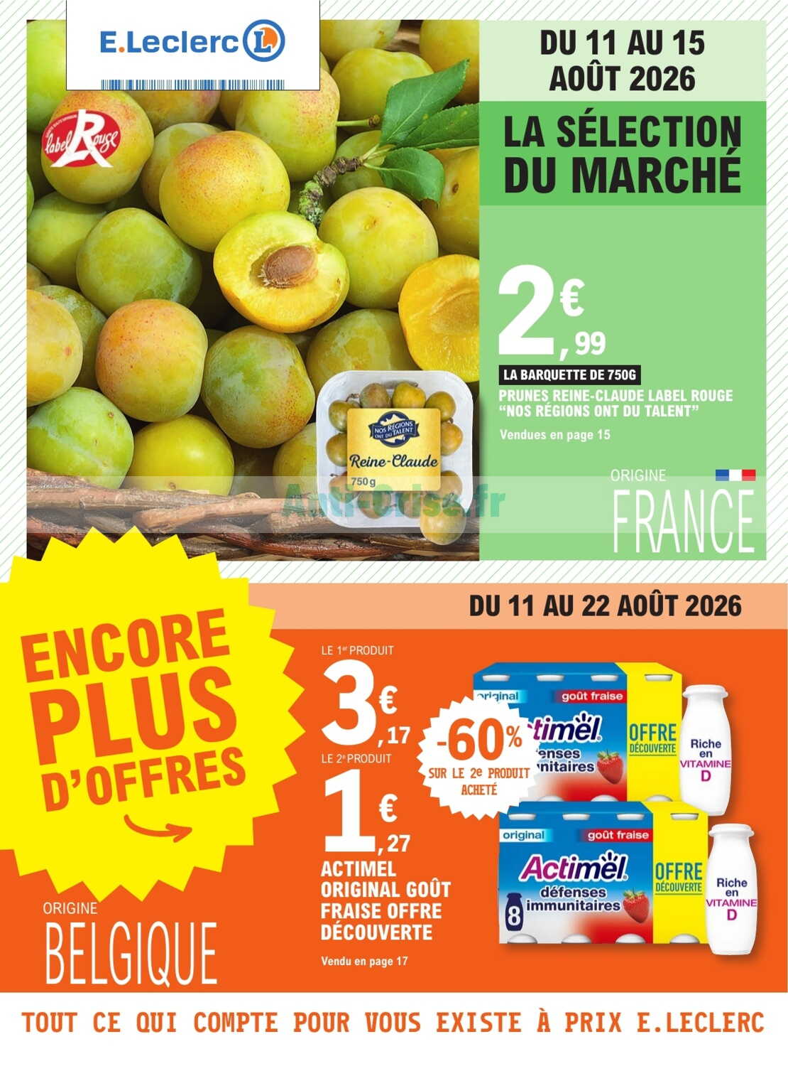 Catalogue Leclerc du 11 au 22 août 2026