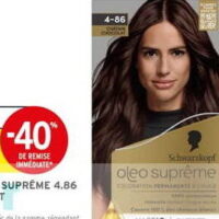 Coloration Oleo Suprême Schwarzkopf chez Intermarché (04/08 – 16/08)