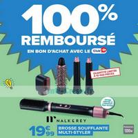 Carrefour : Brosse soufflante NALK & REY 100% remboursée en Bon d&rsquo;Achat (Le 12/09)