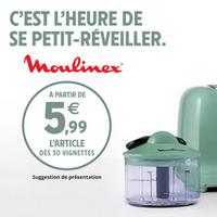 Bon Plan Intermarché : Appareils Moulinex  à partir de 5,99€ (18/08 – 08/11)