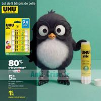 Carrefour Market : 80% sur Bâtons de Colle UHU (11/08 – 23/08)