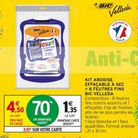 Intermarché : 70% sur Ardoise effaçable Velleda (11/08 – 23/08)