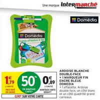 Intermarché : 50% sur Ardoise effaçable Domédia (11/08 – 23/08)