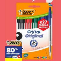 Carrefour Market : 80% sur Stylos Cristal BiC (18/08 – 30/08)
