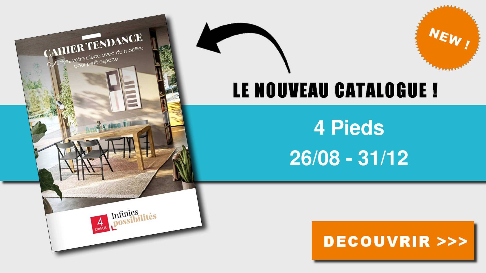 Catalogue du 26 ao&ucirc;t au 31 d&eacute;cembre 2026