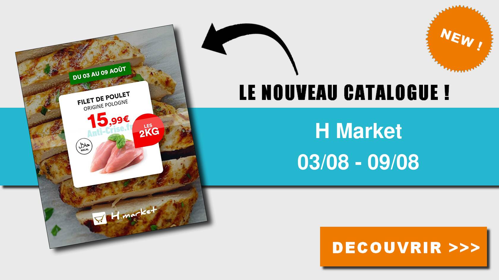 Catalogue du 03 au 09 ao&ucirc;t 2026