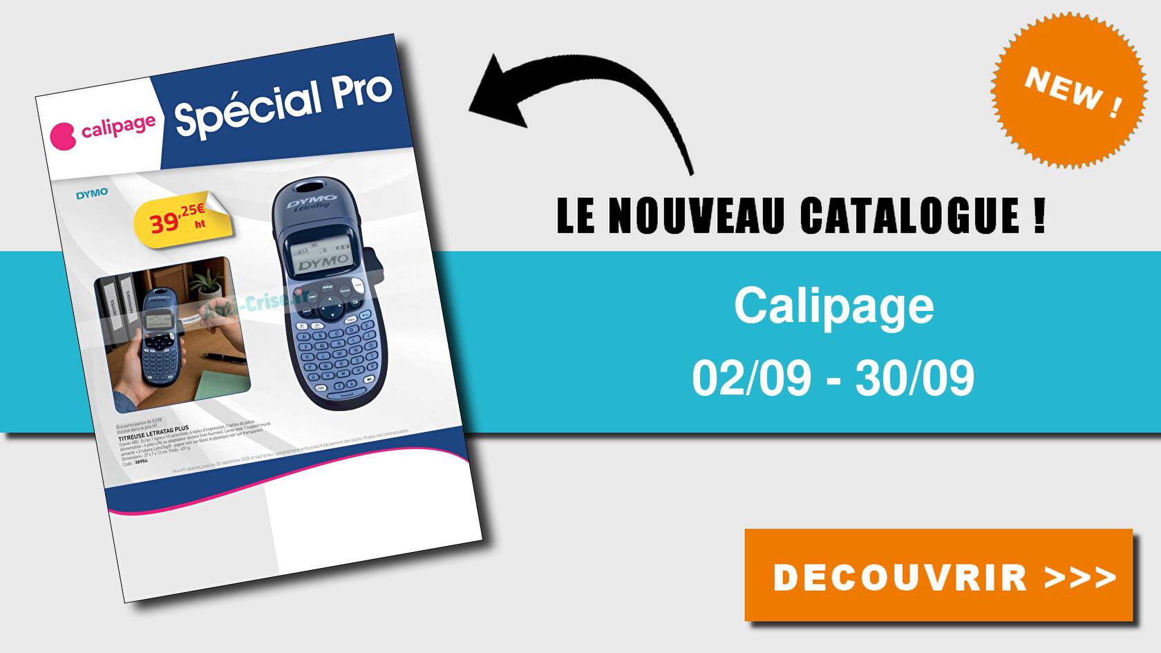 Catalogue du 02 au 30 septembre 2026