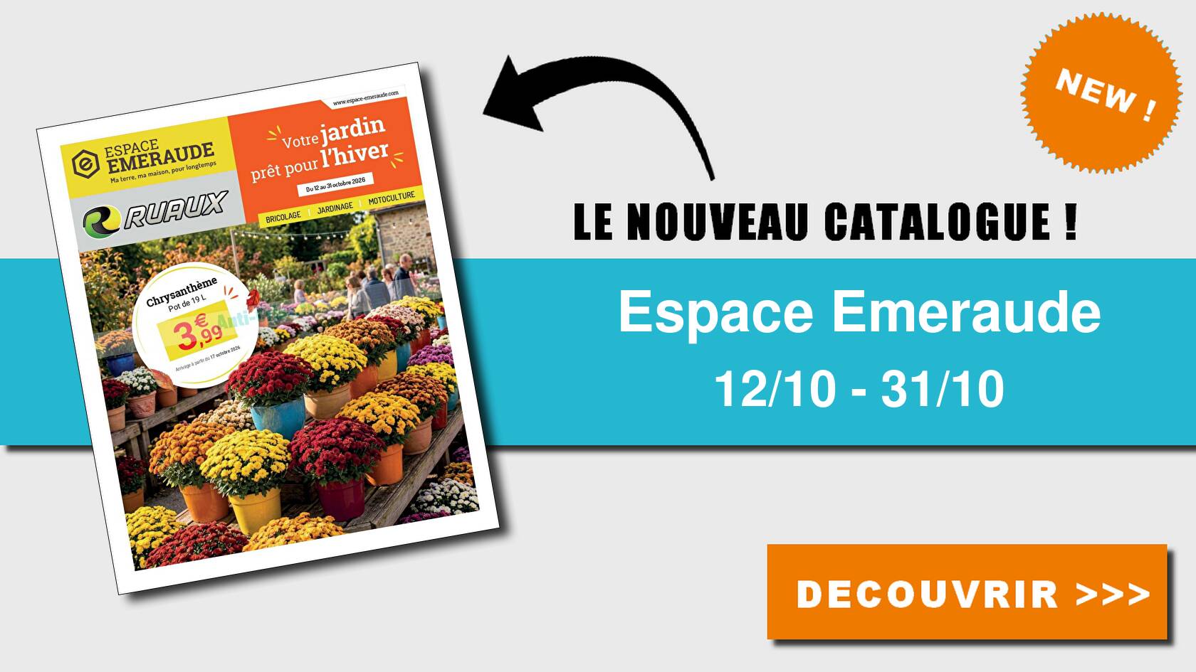 Catalogue du 12 au 31 octobre 2026