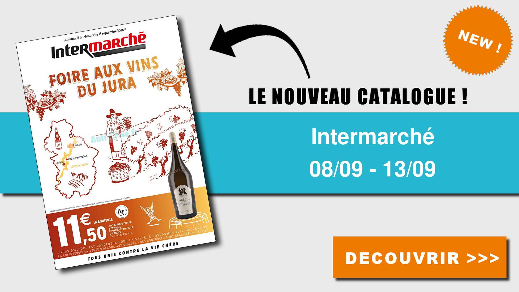 Catalogue du 08 au 13 septembre 2026