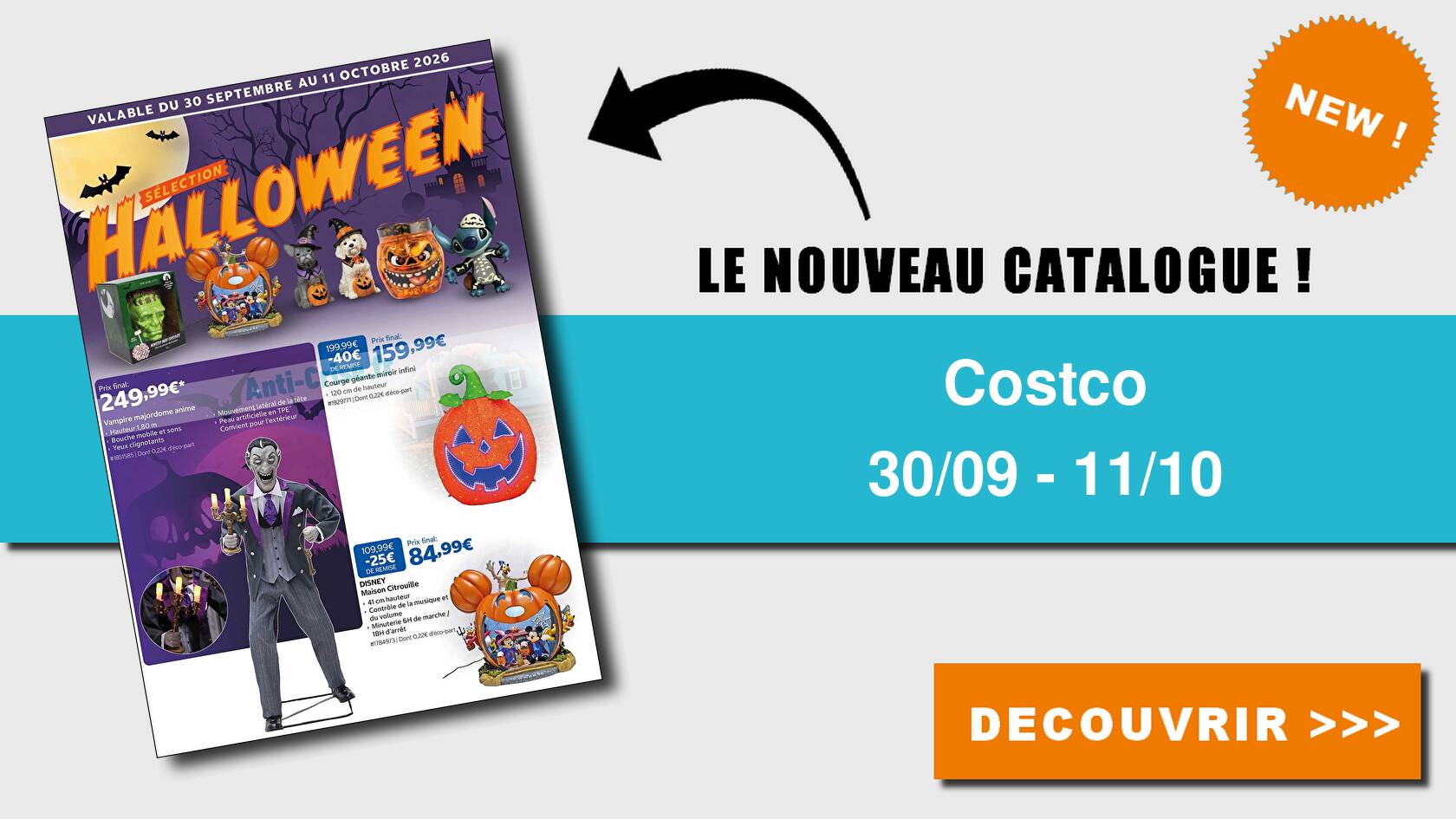 Catalogue du 30 septembre au 11 octobre 2026
