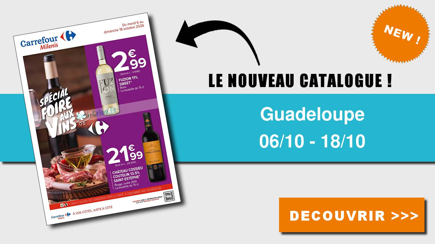 Catalogue du 06 au 18 octobre 2026